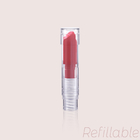 Refillable Inner Tube And MONO PET/ PET PCR 80MM Height 20.3MM Dia Empty Lipstick Tubes GL302